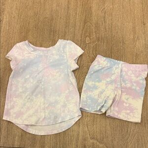 Cat & Jack Tie-Dye Set 2T